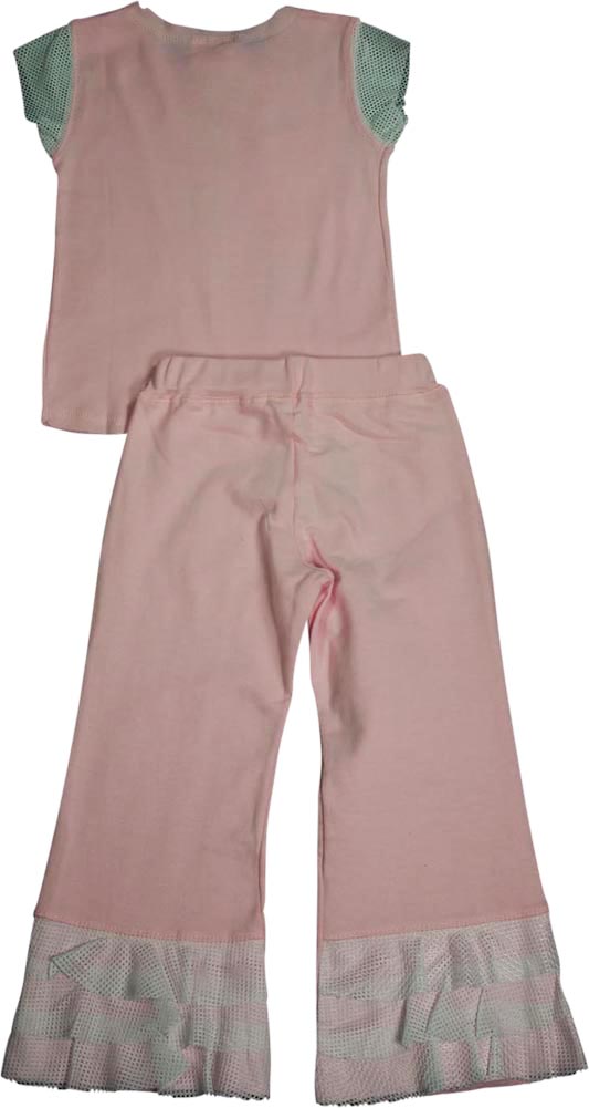 Set pantaloni 2 pezzi manica corta e senza maniche Mish Mish bambina CHIUDI - Foto 3 di 18