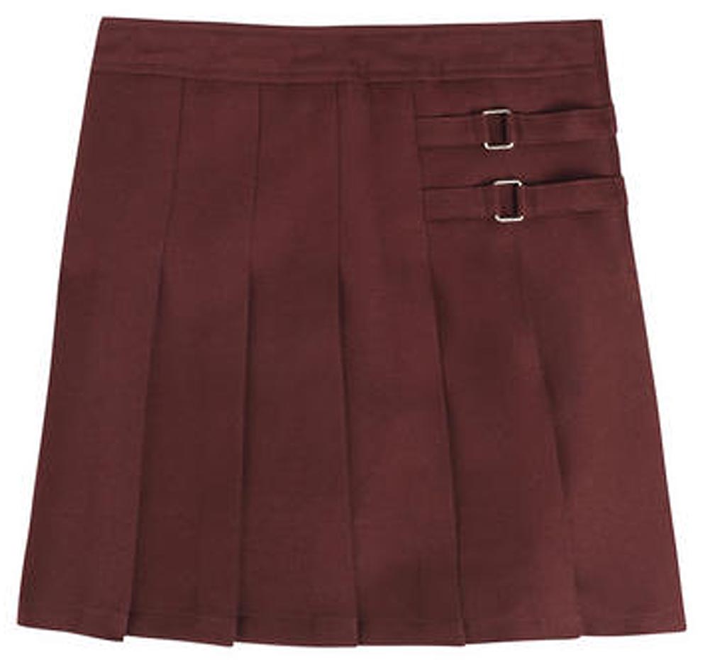 French Toast School Uniform Girls Two Tab Pleated Scooter Skirt (Sizes