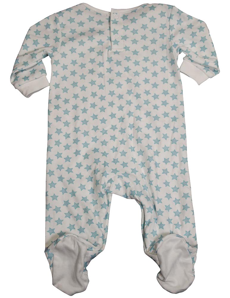 Happi by Dena Baby Boys Newborn One Piece Long Sleeve Footed Coverall - Picture 3 of 13