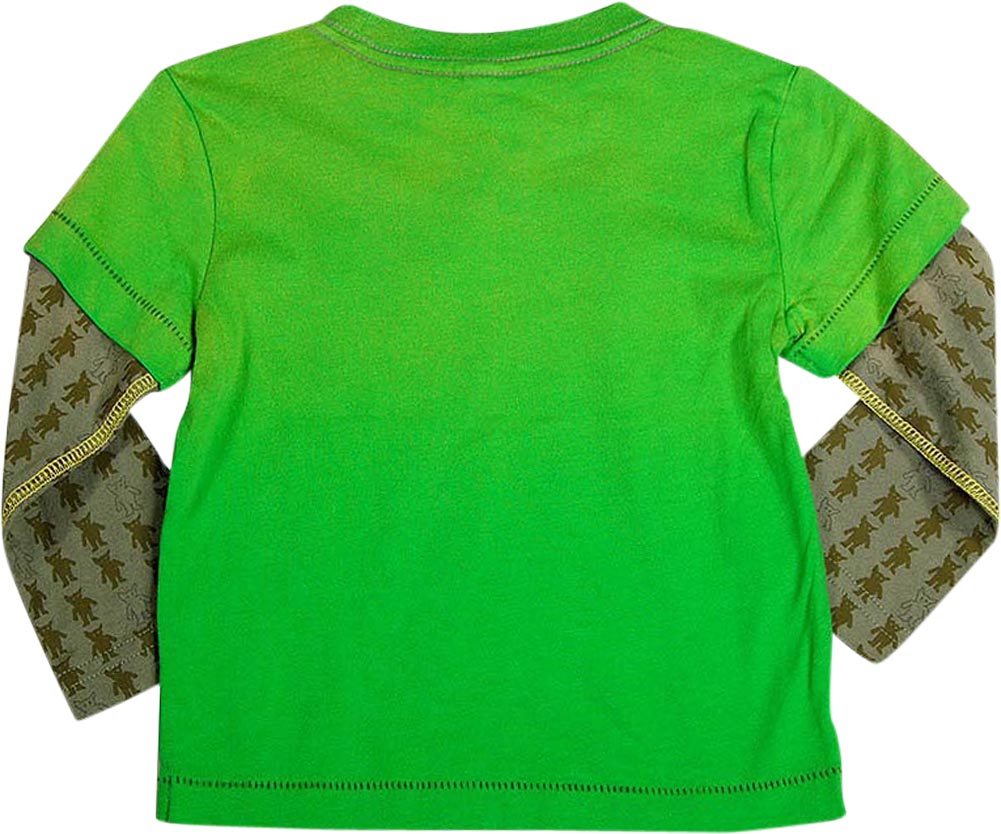 Mish Mish Baby Infant Boys Long Sleeve Graphic Tee Shirt Top Many Colors