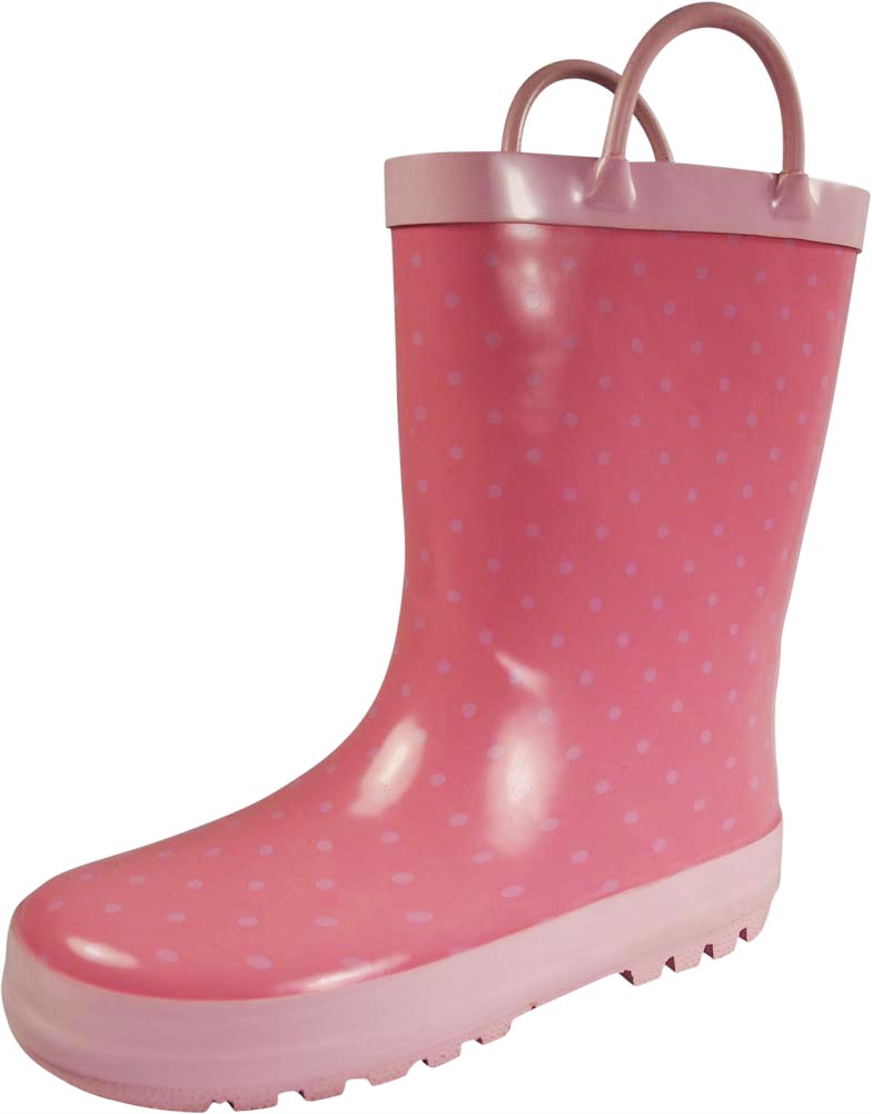 NORTY Waterproof Rubber Rain Boots for Girls /& Boys Solid /& Printed Rainboots Toddlers /& Big Kids