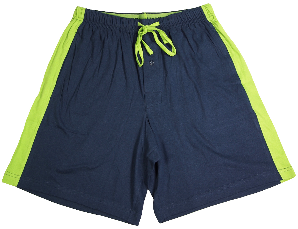 mens knit sleep shorts