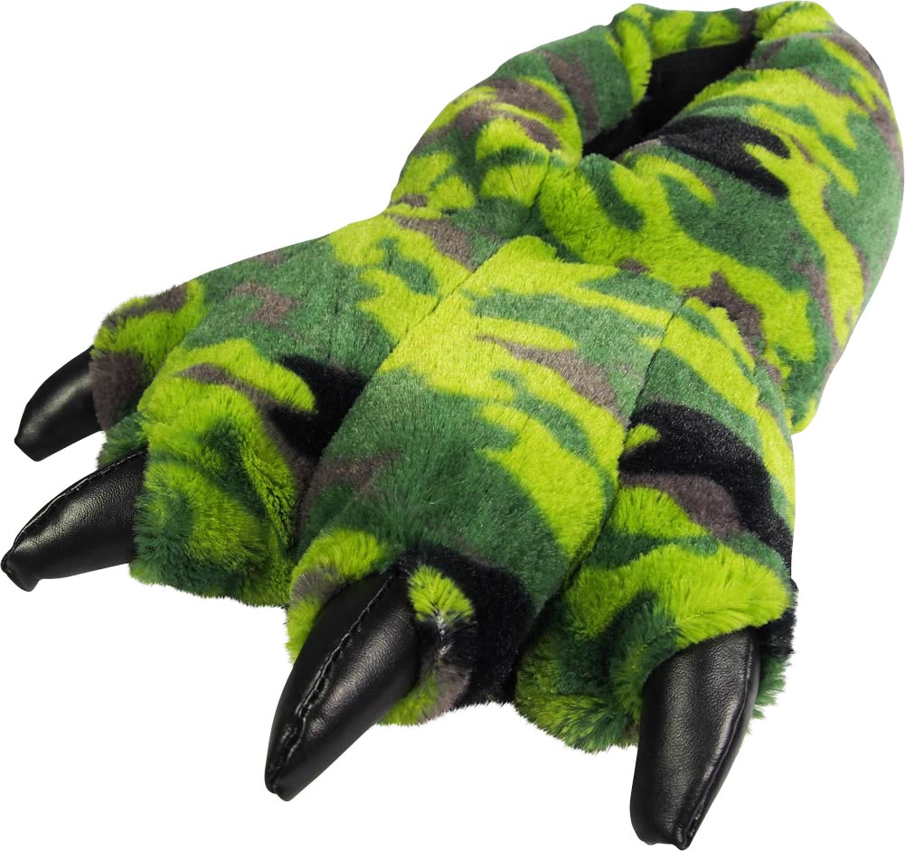 Boys and Girls Kids Soft Plush Fun Winter Animal Claw Paw Feet Indoor Slippers