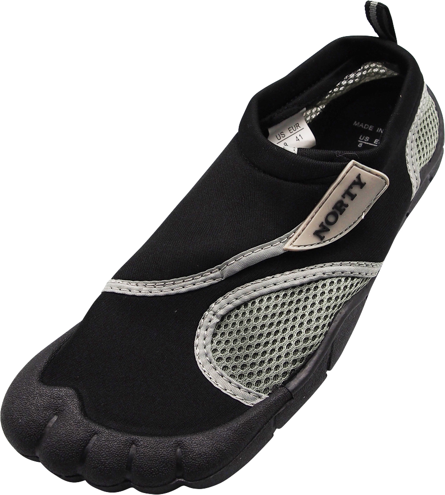 Men’s Water Shoes Aqua Socks Adjustable Slip On Beach Pool Yoga Exercise 7-13 