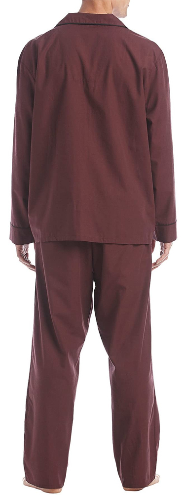 Hanes Mens Big Tall Broadcloth Cotton Blend Pajama Set eBay