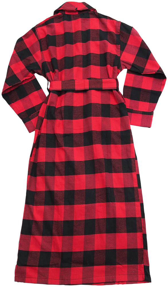 brushed cotton bathrobe