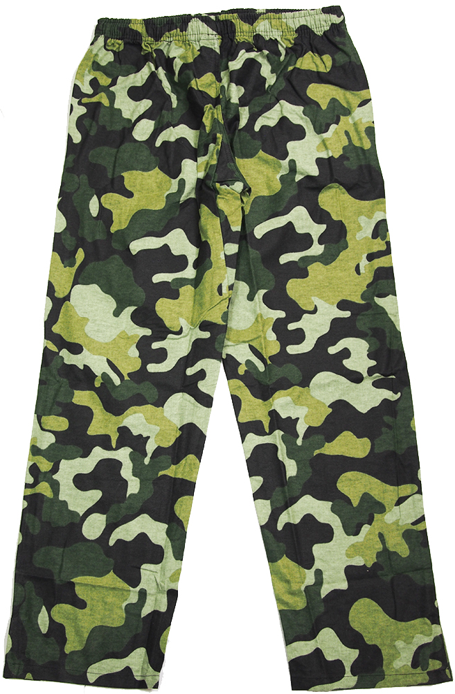 Camo flannel sales pants