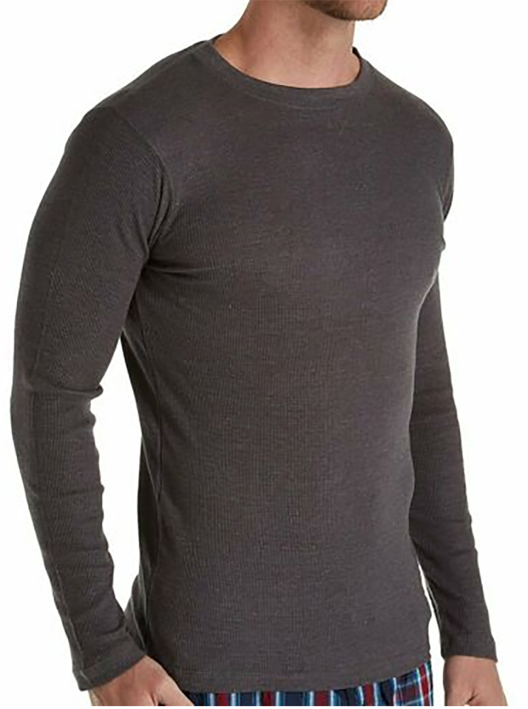 Hanes waffle shirt 2025