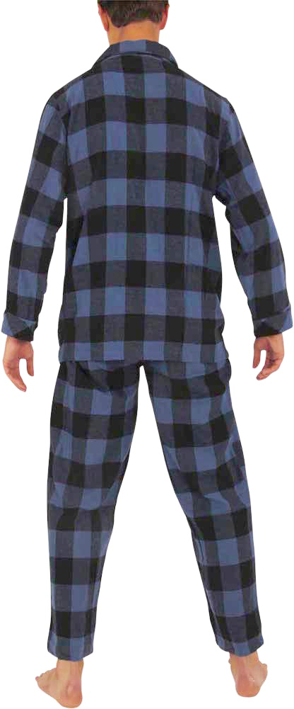 Norty Big & Tall Mens Cotton Blend Yarn Flannel Pajama Lounge