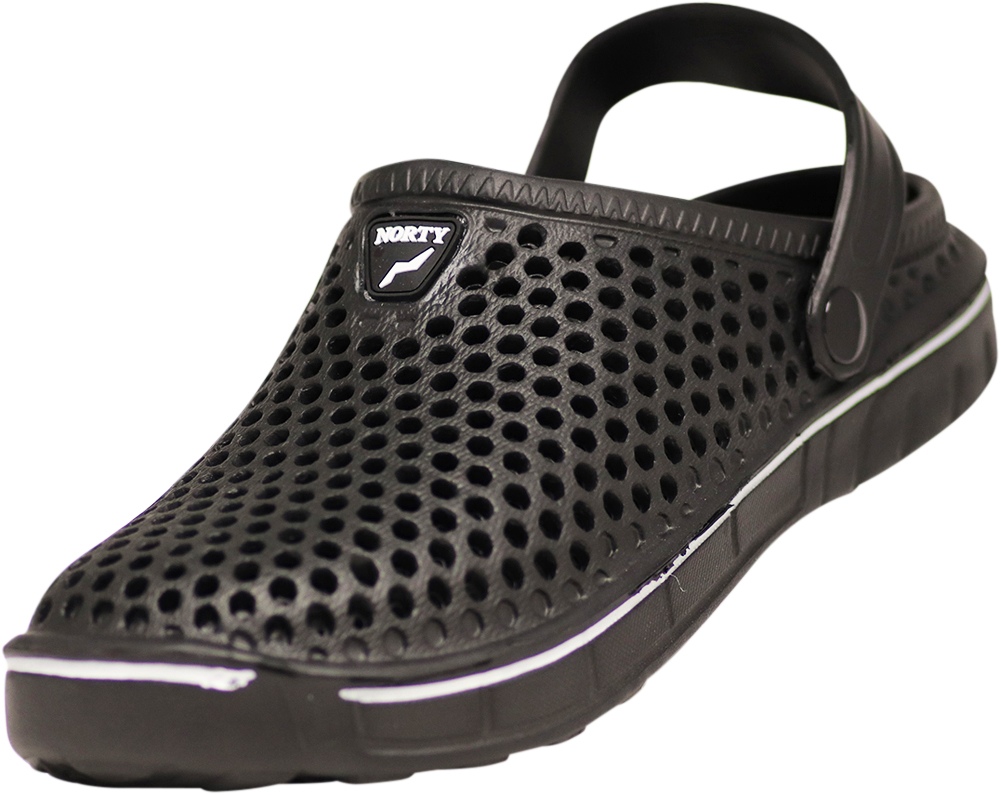 NORTY Herren Slipper Clog Sandale, Wandern, Gartenschuh - fällt 2 Größen Small aus - Bild 9 von 36