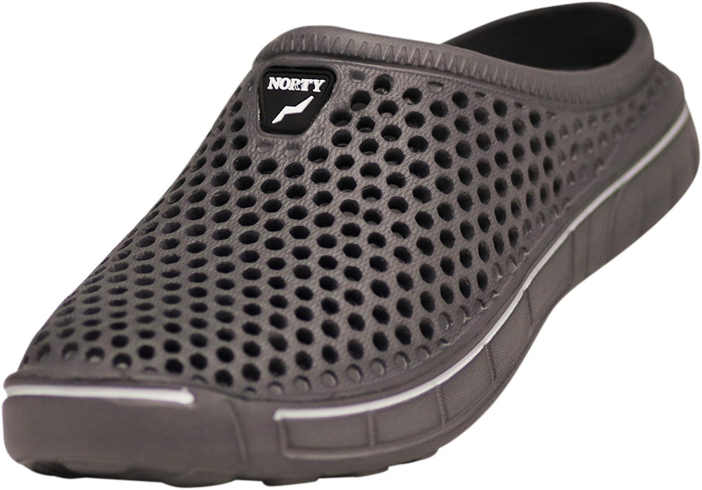 NORTY Herren Slipper Clog Sandale, Wandern, Gartenschuh - fällt 2 Größen Small aus - Bild 16 von 36
