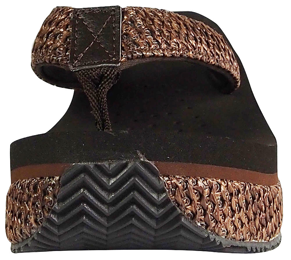 Very Volatile Womens Island Woven Raffia Wedge Flip Flop Thong Sandals | eBay