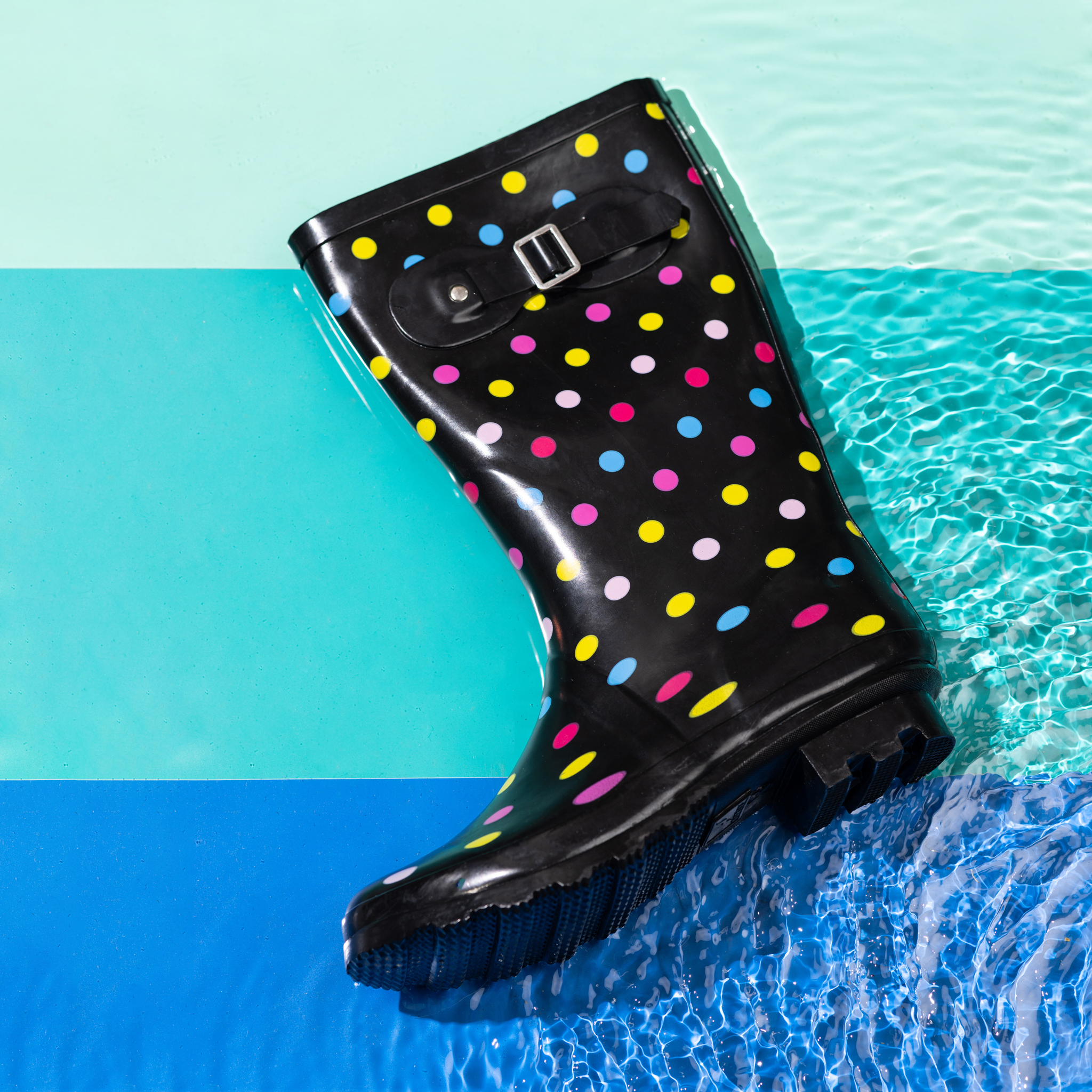 mid height rain boots