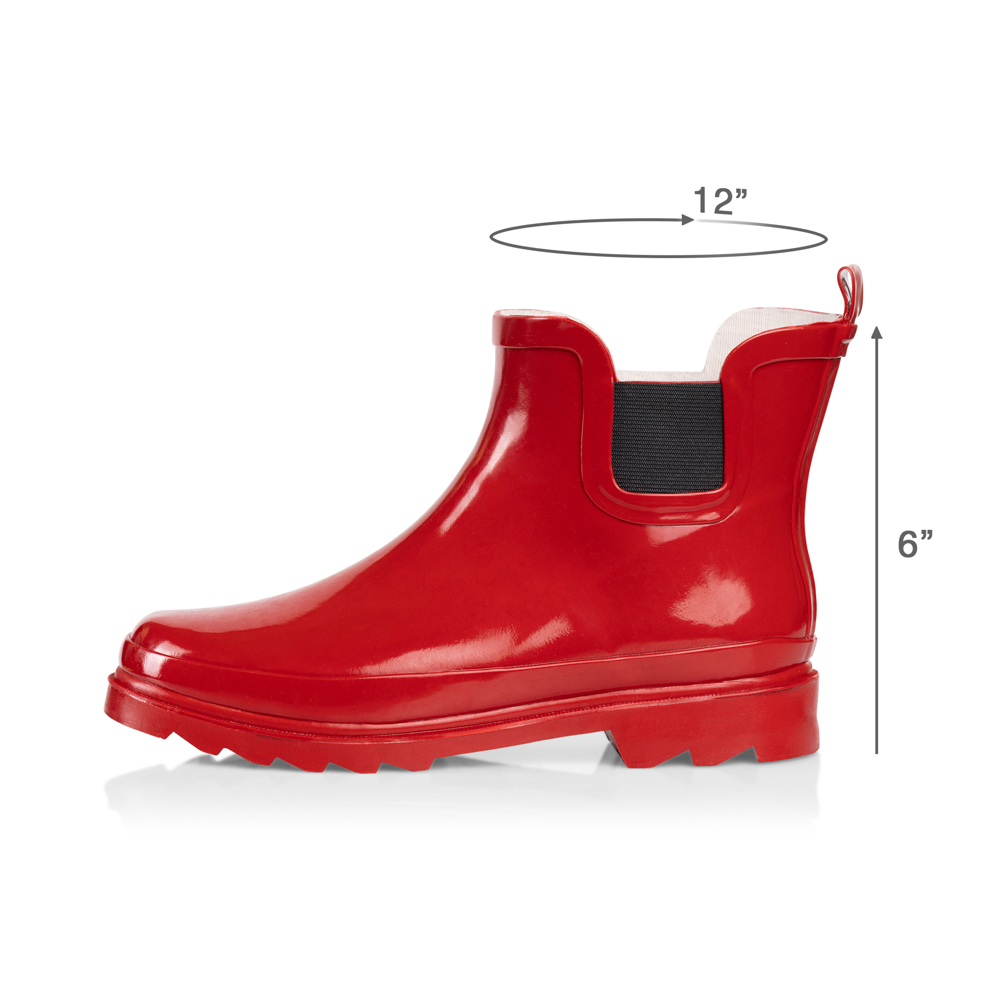 New Norty Women Low Ankle Rain Boots Rubber Snow Rainboot Garden Shoe Bootie eBay