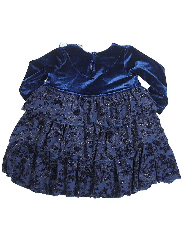 Jumpers - Baby Infant Toddler Girls Long Sleeve Velour Party Dress | eBay