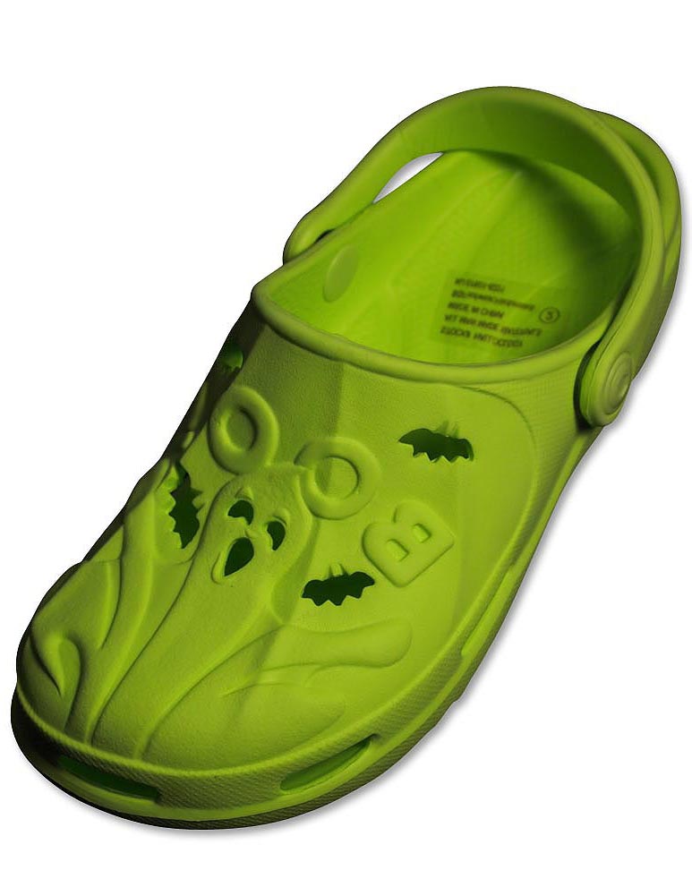 Infant Toddler Unisex Molded Halloween Design Slip On Clog Sandal Shoes