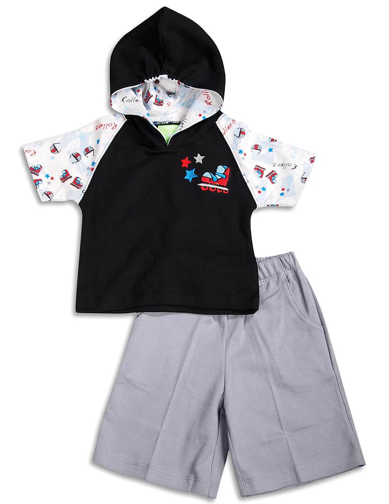 Snopea Baby Infant Newborn Boys Cotton Short Sleeve Pant Set