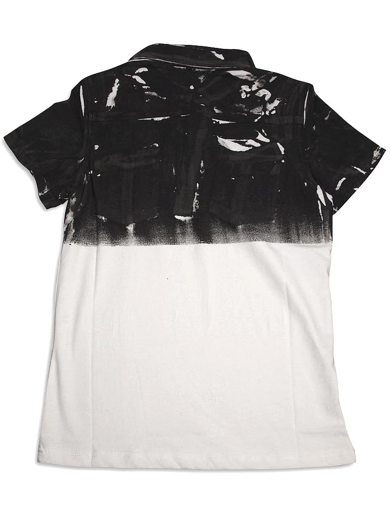 Smash Boys Sizes 5 - 16 Overdyed 100% Cotton Polo T-Shirt Tee Shirt Top ...