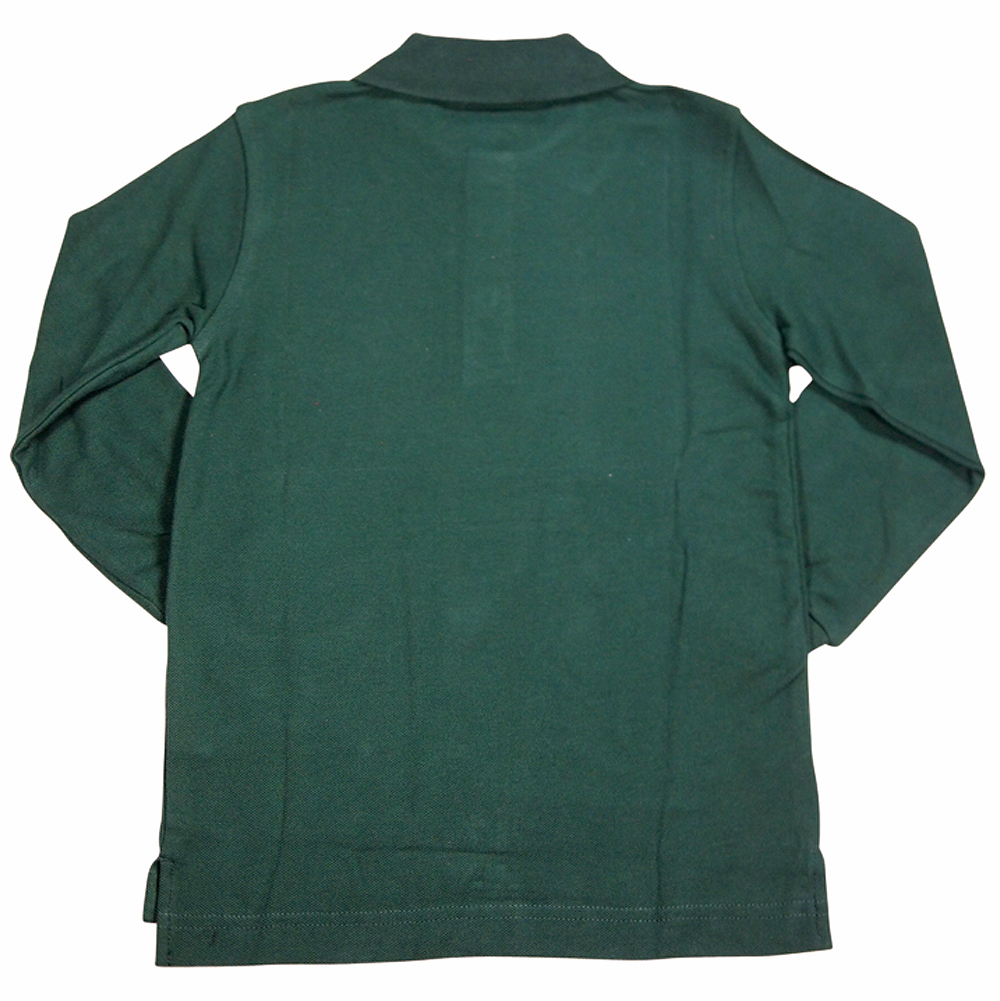 French Toast School Uniform Unisex Long Sleeve Pique Polo Shirt (Husky ...