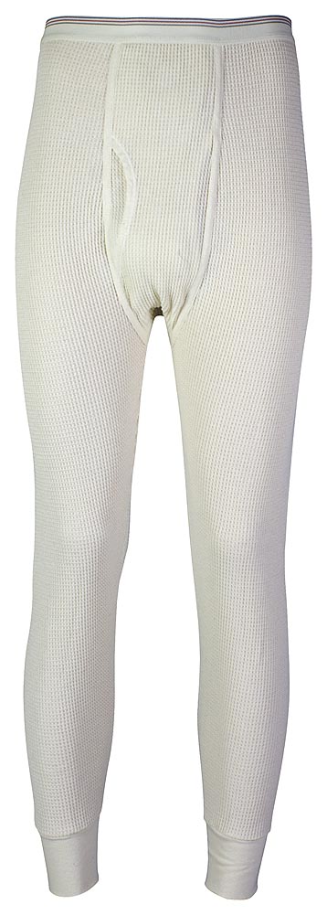 Indera Mens Regular and Big & Tall Long John Cotton Thermal Underwear Pants