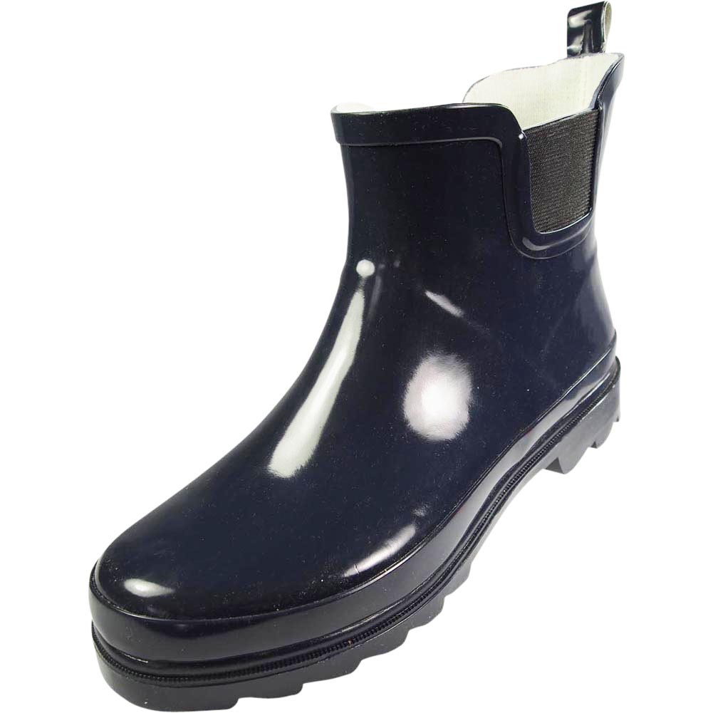 New Norty Women Low Ankle Rain Boots Rubber Snow Rainboot Garden Shoe ...