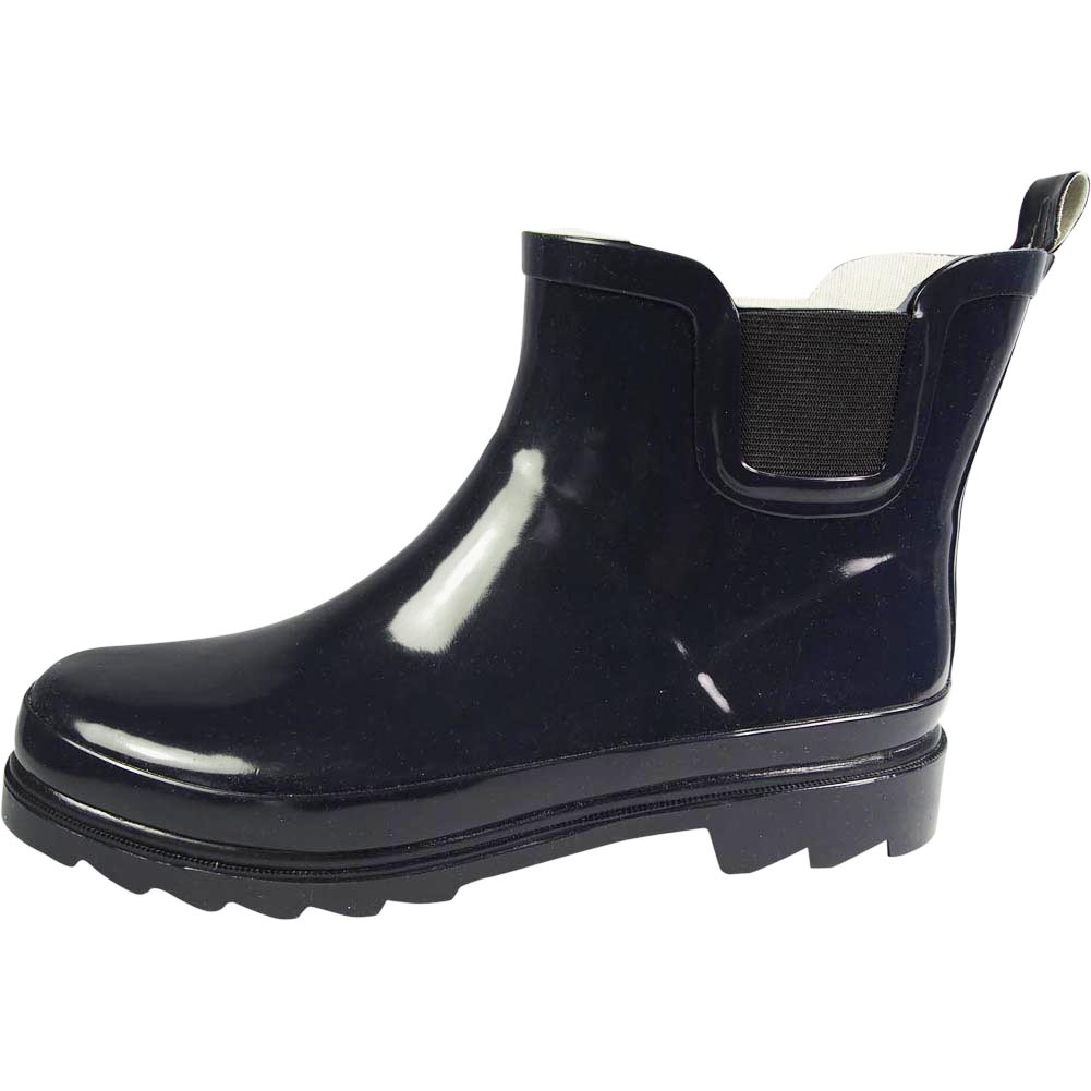 New Norty Women Low Ankle Rain Boots Rubber Snow Rainboot Garden Shoe ...