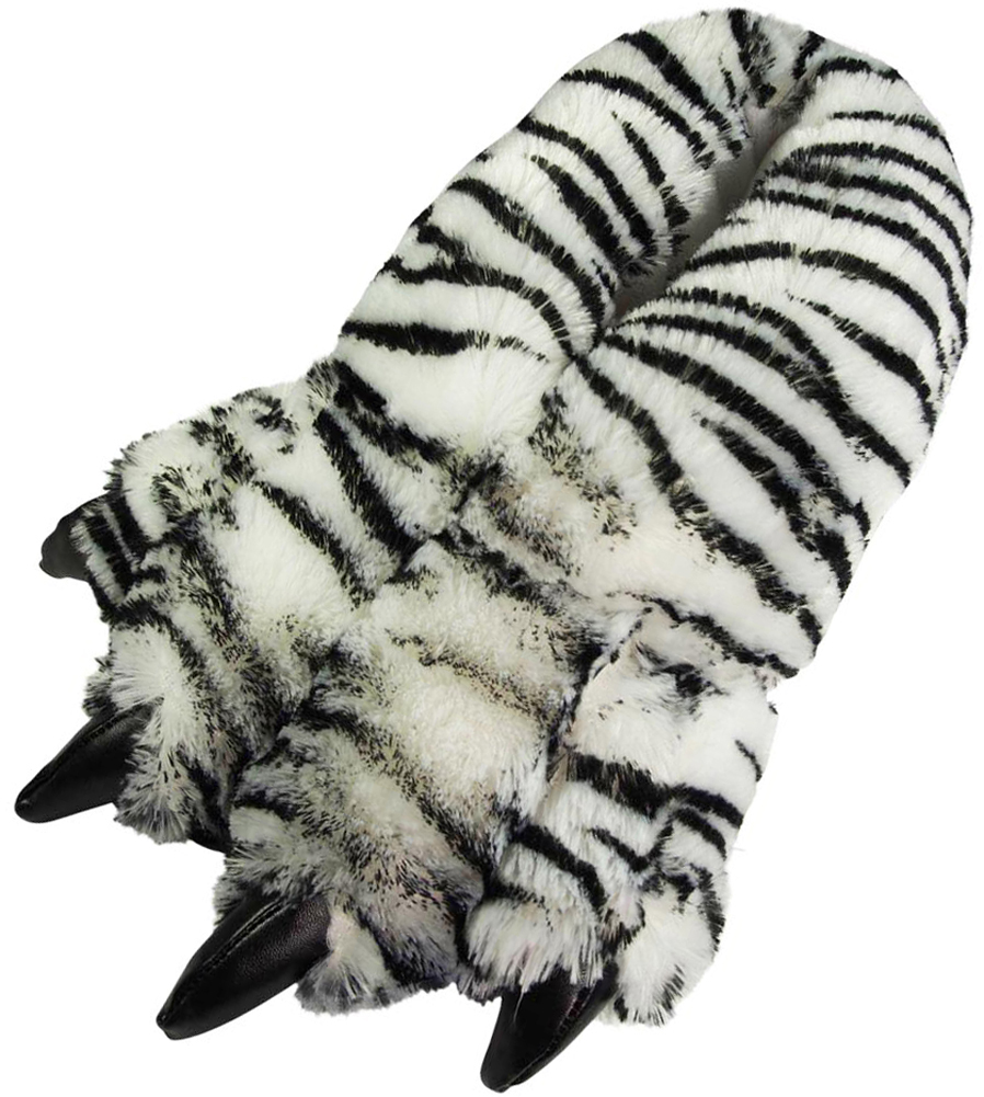 Boys and Girls Kids Soft Plush Fun Winter Animal Claw Paw Feet Indoor Slippers