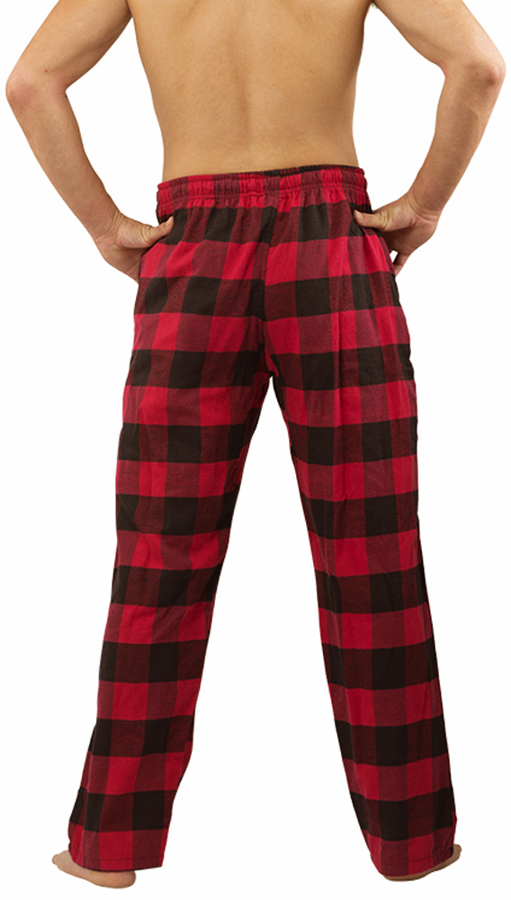 Norty Big Mens Cotton Blend Yarn Flannel Pajama Lounge Sleep Pant - 3XL ...