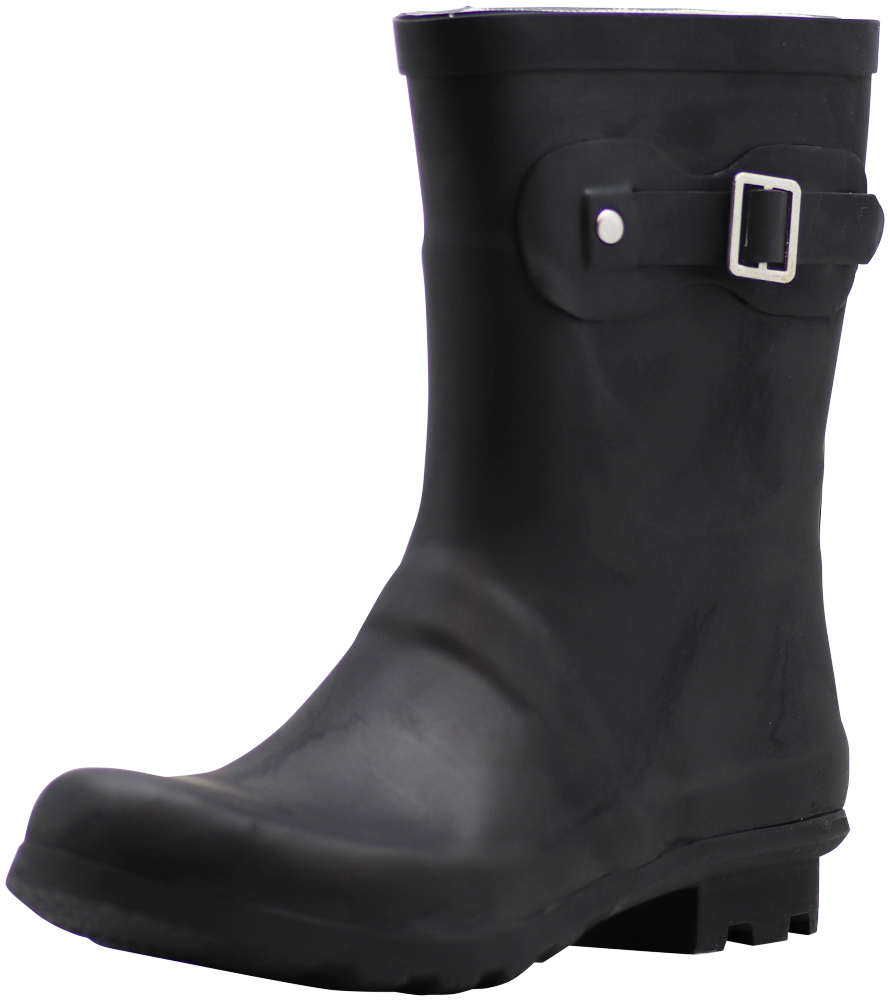 Low Mid Calf Rain Boots Rubber Snow Rainboot Shoe Bootie