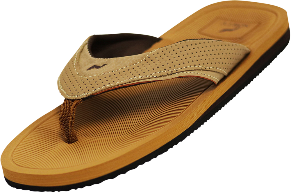 NORTY Men's Arch Support Flip Flops – Comfort Casual Sandals, Multicolor - View #4