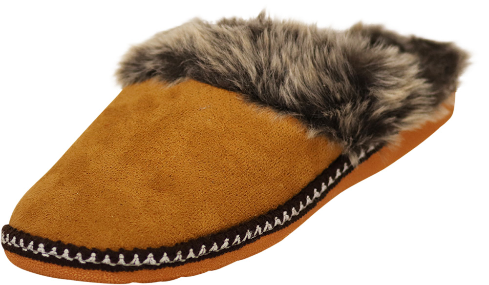 Floopi Women's Clog Slipper with Faux Fur Lining - Picture 2 of 8